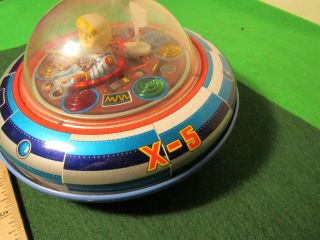Vintage Toy Space Ship X - 5 3