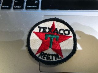 Vintage Texaco Service Station Uniform Patch