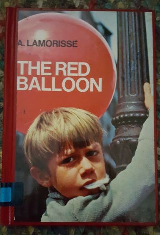 Vintage The Red Balloon Hardcover 1956 Edition Albert Lamorisse
