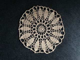 Napperon Ancien Crochet Dentelle Fait Main 22cm IdÉal Attrape - RÊve Deco Vintage