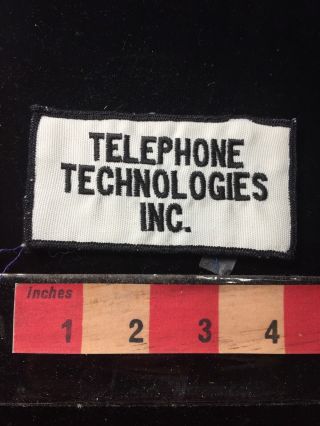 Vintage Telephone Technologies Inc.  Brand Advertising Patch Phone 60c8