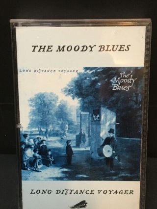 Vintage 1981 The Moody Blues - Long Distance Voyager Music Cassette Tape