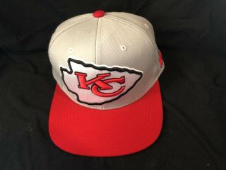 Vintage 90s Kansas City Chiefs Kc Nfl Snapback Hat Cap Mitchell & Ness