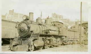 Oe160 Rp 1940/50s Ma & Pa Railroad 460 Locomotive 27 Baltimore