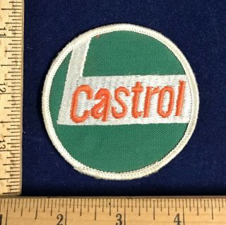 Vintage Castrol Oil Auto Service Uniform Patch