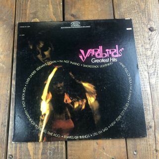 Vintage 1967 The Yardbirds " Greatest Hits " Lp - Epic Records (bn - 26246)