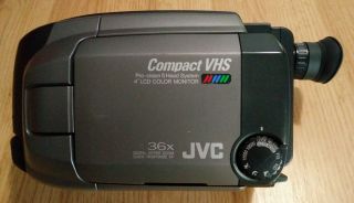 Jvc Compact Vhs Handheld Camcorder Gr - Axm70 W Video Camera Bag Vintage 1997