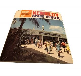 Kennedy Space Center 1970s Vintage Souvenir Booklet Nasa Tours Florida Aerospace