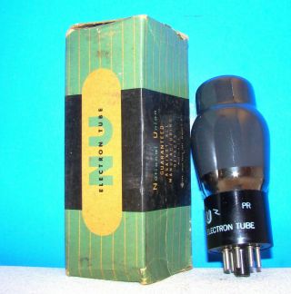 No Type 6n6g Nu Nos Vintage Amplifier Audio Radio Vacuum Tube Valve St Shape 6n6