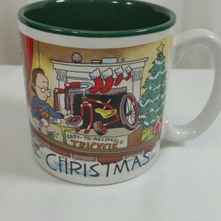 Vintage Twas The Night Before Christmas Coffee Mug Potpourri Press 1990 Korea