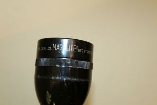 Maglite 3D Cell Flashlight Black VTG Large Body No Batteries 3