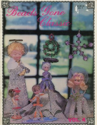 Vintage Beads Gone Classic Volume 4 Marian Scranton 20 Projects 16 Page Booklet