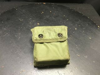 Vintage Us Army First Aid Kit With Pouch