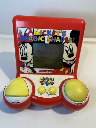 1993 Disney Mickey Mouse My First Tiger Electronic Handheld Game Vintage