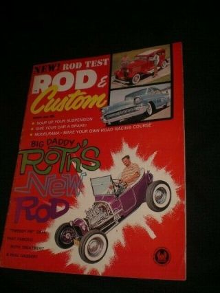 Vintage Hot Rod Custom Mag Mar/1962 Ed Big Daddy Roth Tweedy Pie Modelrama Amt