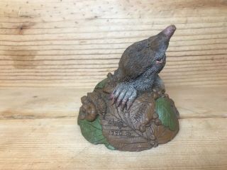 Rare Vintage Morgan The Mole Tim Wolfe Cairn Studio Signed By Artist
