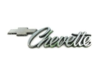 1977 - 1980 Chevy Chevette Side Fender Emblem Badge Symbol Logo Sign Oem (1980)