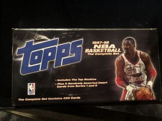 1997 - 98 Topps Basketball Complete Set