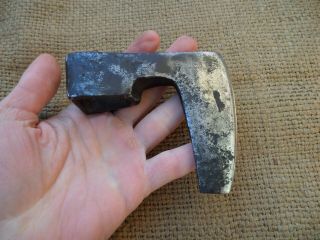 Small4 " Vintage Axe Head Bushcraft Woodcraft Hatchet Tactical Hand Forged