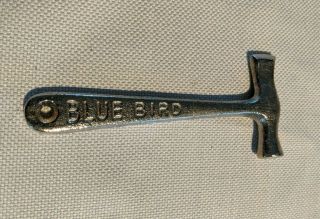 Vintage Metal Cast Iron Blue Bird Toffee Miniature Hammer 4 " Long (code Fs)