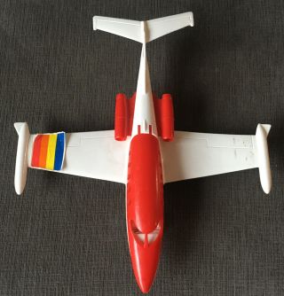 Vintage Made In Usa Processed Plastics Co Airplane Model 6200 Jet Toy