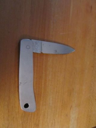 Gerber Silver Knight Vintage Folding Pocket Knife Sakai - Japan Small Penknife