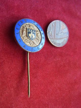 A Vintage Enamel Football Stick Pin Badge 