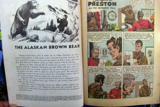 vintage Sergeant Preston of the Yukon Comic 1956 17 Dell FN 3