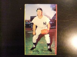 1964 Rawlings Glove Box Mickey Mantle York Yankees Handcut Rare
