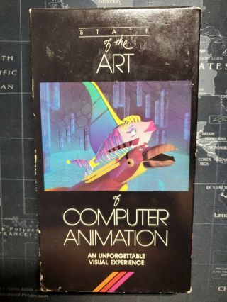 [vhs] State Of The Art Of Computer Animation (1988) Vintage