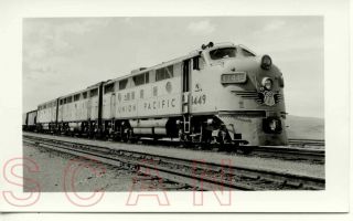 7j100a Rp 1954 Union Pacific Railroad Engine 1449 1455c 1492b