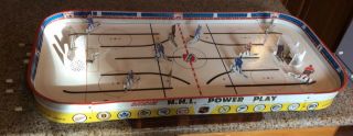 Coleco 5320 Official Nhl Power Play Table Hockey Game 1969