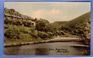 Old Vintage Postcard The Distillery Abercarn Glamorgan Wales