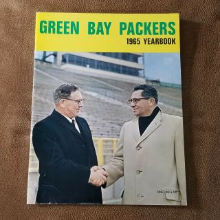 1965 Green Bay Packers Football Yearbook