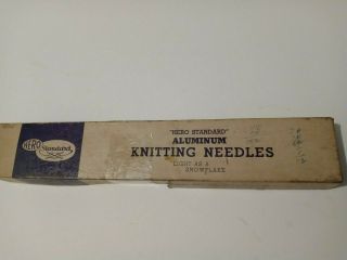 Vintage Box Of Knitting Needles - Hero Standard