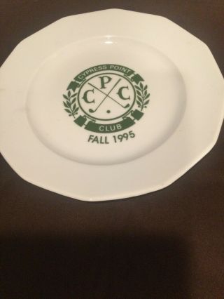 Cypress Point Golf Club Plate