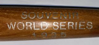 Vintage 1935 World Series Souvenir Mini Bat Detroit Tigers/chicago Cubs
