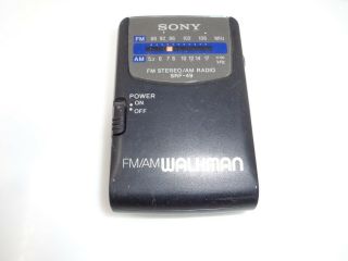 Vintage Sony Walkman Radio Srf - 49