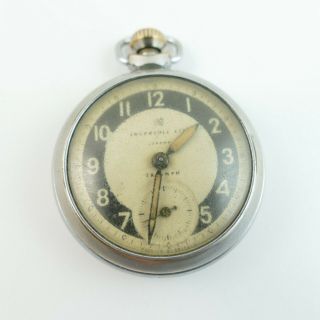 Vintage Ingersol Ltd.  London Triumph - Open Face Pocket Watch - Spare & Repair