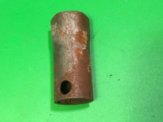 Vintage Box Spanner,  Classic Car 13/16” Spark Plug Removal Tool,  Tommy Bar Type