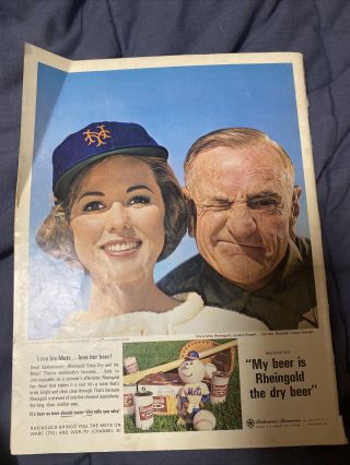 1963 York Mets National League Baseball Revised Official Year Book 50c 2