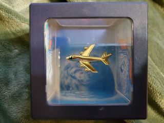 Vintage Art Bank Coin Box Tenyo Japan Airplane Disappearing Coin Cond.