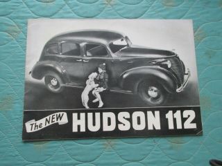 1223x 1938 Hudson 112 Sales Brochure For Uk Market