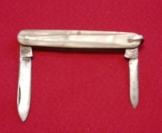 Vintage Pal Cutlery - Watch Fob - 3 " Folding Pocket Knife - Usa