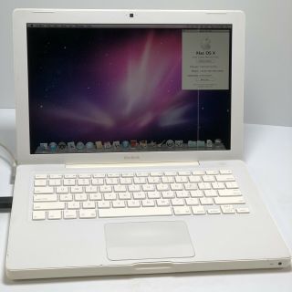Vintage 13” Apple Macbook (2006) - 2ghz / 1gb / No Hdd As - Is - Lines,  Etc