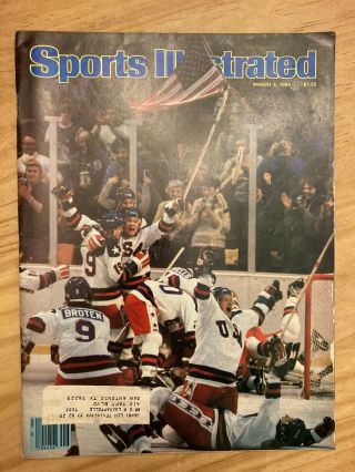 Sports Illustrated March 3 1980 Miracle On Ice Usa Hockey/olympics