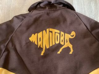 Vintage Team Manitoba Curling Jacket - Size 42 - Bison Large