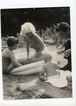 Vintage Jayne Mansfield Press Photo 10 X 10 Id 12