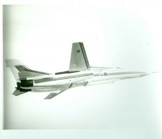 8 X 10 Photo Grumman Ef - 111a Raven Electronic - Warfare Aircraft 1970s Photo