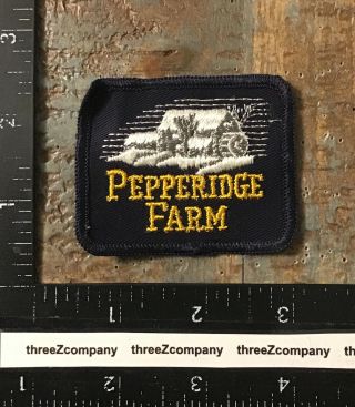 Vintage Pepperidge Farm Farming Company Logo Hat Patch